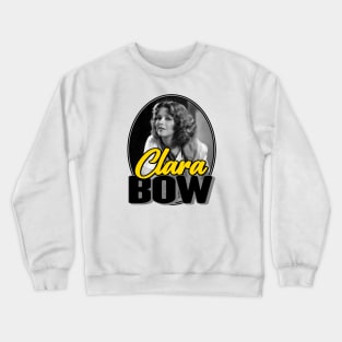 Clara Bow: An Unflappable Flapper Crewneck Sweatshirt